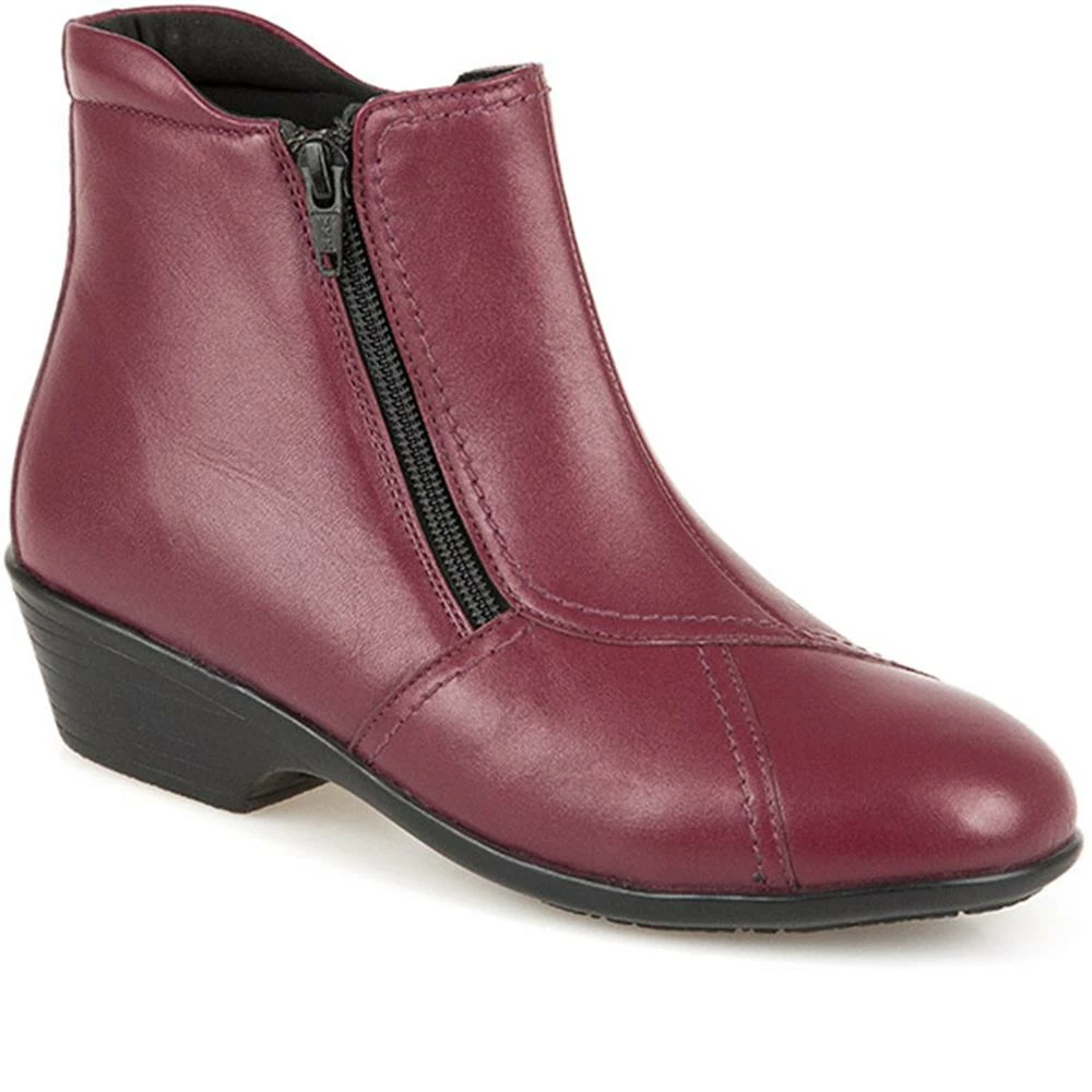 Pavers Wide Fit Leather Ladies Ankle Boot - HSKEMP1811 / 146 311 3 Pavers Wide Fit Leather Ladies Ankle Boot - HSKEMP1811 / 146 311