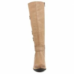 Pavers Knee High Boot With Button Detail - WBINS2226 / 306 616