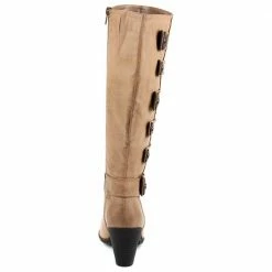 Pavers Knee High Boot With Button Detail - WBINS2226 / 306 616