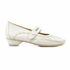 Pavers Leather Mary Jane With Stitch Detailing. - NAP1402 / 123 751