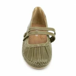 Pavers Leather Mary Jane With Stitch Detailing. - NAP1402 / 123 751