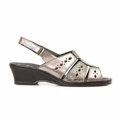 Fly Flot Leather Touch Fasten Slingback Sandal - CAL2305 / 307 751 Sandals