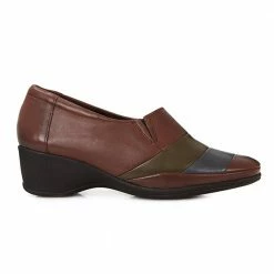 Pavers Multi-Tonal Leather Slip On - HSNAP1607 / 124 384 Shoes