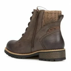 Pavers Wide Fit Lace Up Ankle Boot - JANSP26024 / 310 335