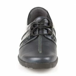 Fly Flot Wide Fit Leather Shoe With Lace Up - CALFLY1204 / 134 150