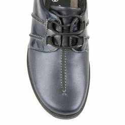 Fly Flot Wide Fit Leather Shoe With Lace Up - CALFLY1204 / 134 150