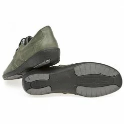 Fly Flot Wide Fit Leather Shoe With Lace Up - CALFLY1204 / 134 150