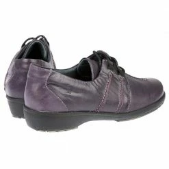Fly Flot Wide Fit Leather Shoe With Lace Up - CALFLY1204 / 134 150