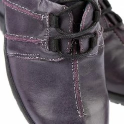 Fly Flot Wide Fit Leather Shoe With Lace Up - CALFLY1204 / 134 150