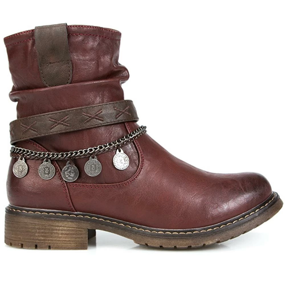 Bellissimo Zipped Ankle Boot - BELWOIL26005 / 310 408 3 Bellissimo Zipped Ankle Boot - BELWOIL26005 / 310 408