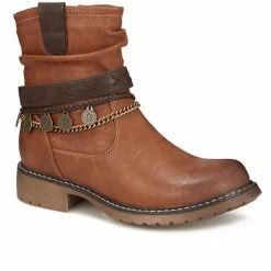 Bellissimo Zipped Ankle Boot - BELWOIL26005 / 310 408 37 Bellissimo Zipped Ankle Boot - BELWOIL26005 / 310 408