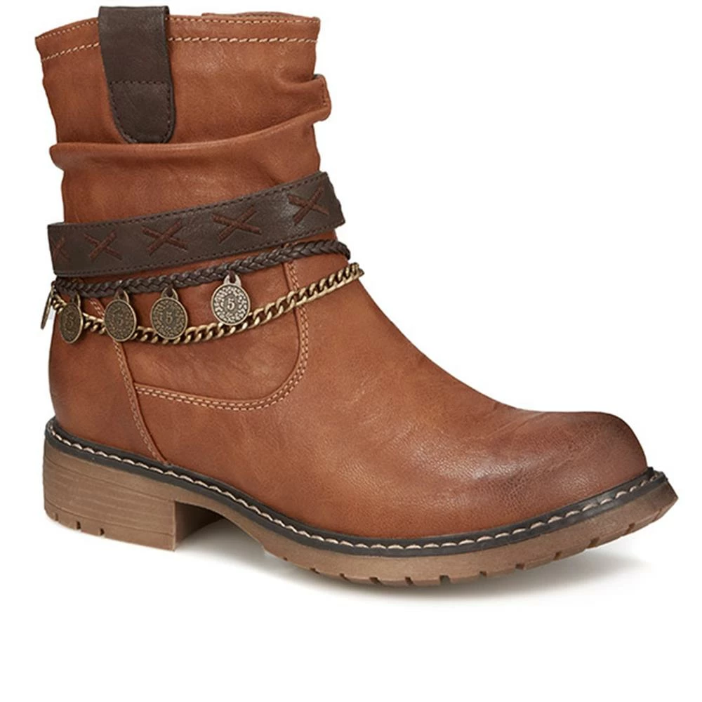 Bellissimo Zipped Ankle Boot - BELWOIL26005 / 310 408 18 Bellissimo Zipped Ankle Boot - BELWOIL26005 / 310 408