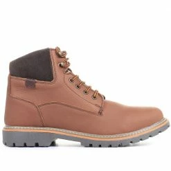 Pavers Wide Fit Leather Lace Up Boots - SHAFI2205 / 306 368 Casual