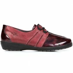 Fly Flot Wide Fit Leather Shoe With Lace Up - CALFLY1204 / 134 150