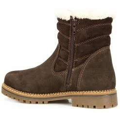 Pavers Faux Fur Biker Boot - DARK26000 / 311 202