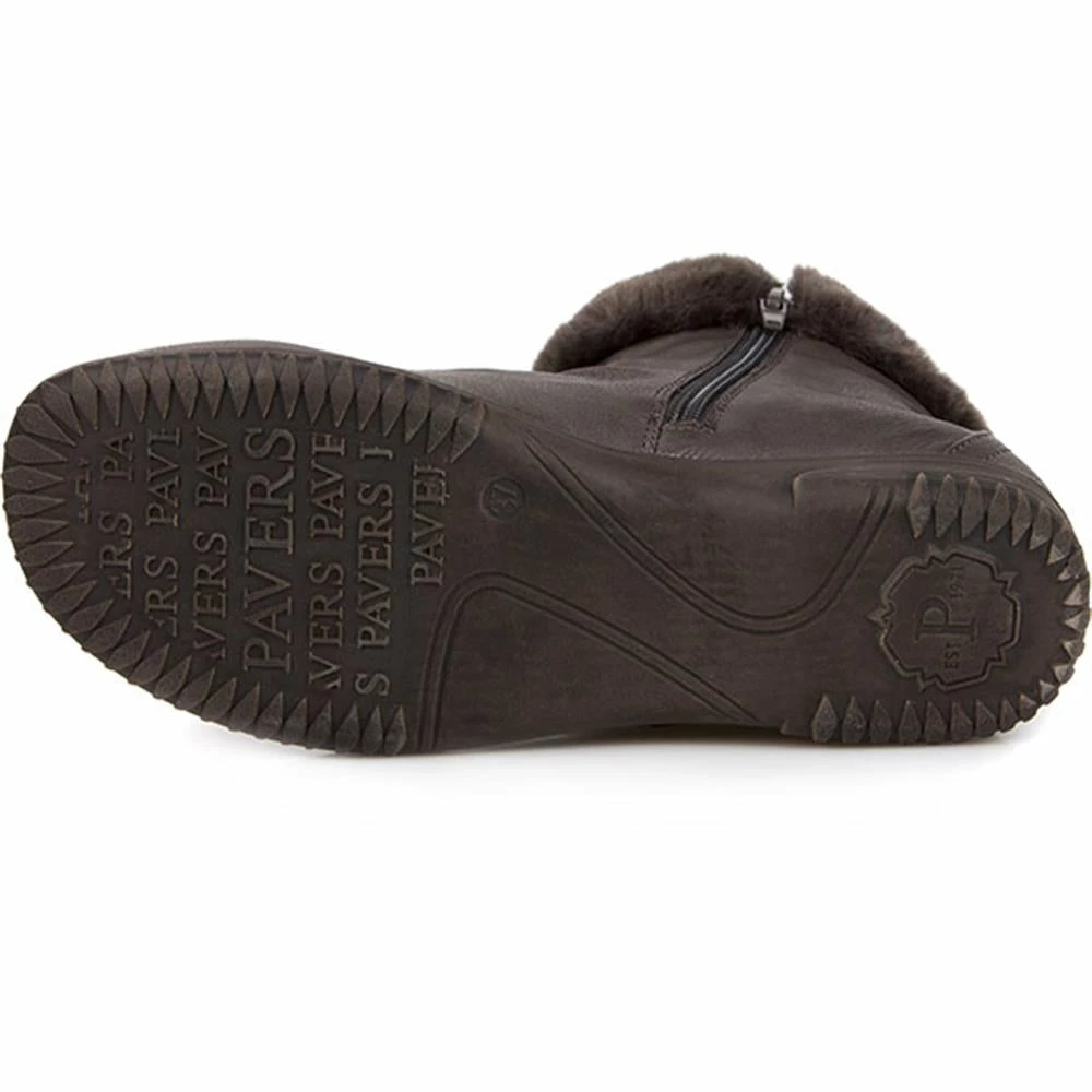 Pavers Ankle Boot With Slouch Effect & Trim - WBINS1800 / 127 077 47 Pavers Ankle Boot With Slouch Effect & Trim - WBINS1800 / 127 077