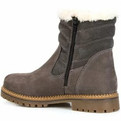 Pavers Faux Fur Biker Boot - DARK26000 / 311 202