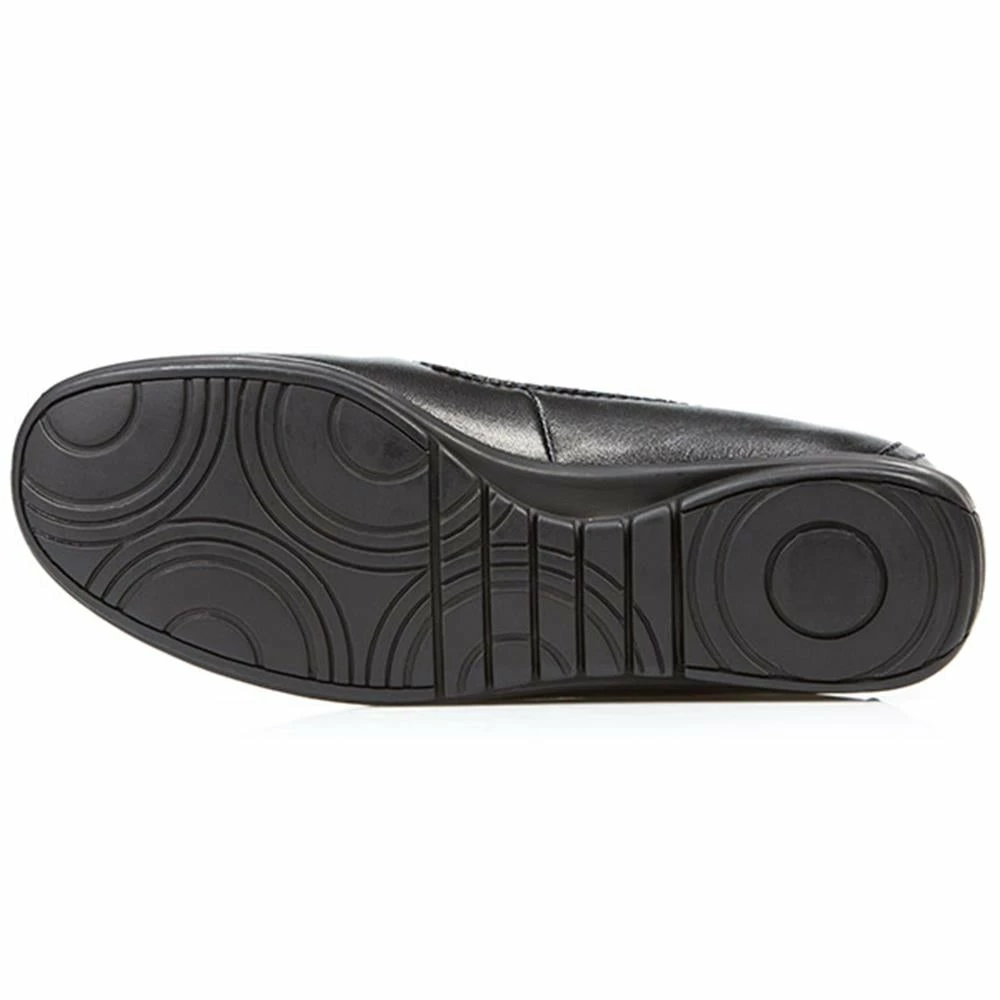 Pavers Leather Moccasin With Contrasting Trim - KEMP1752 / 126 432 21 Pavers Leather Moccasin With Contrasting Trim - KEMP1752 / 126 432