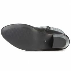 Pavers Leather Wide Leg Knee Boot - CONC26003 / 310 488 Wide Fit