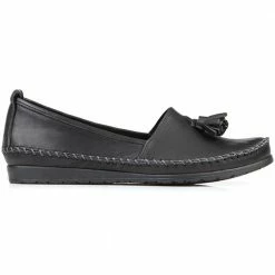 Kinloch Leather Loafer With Tassel - SIMIN23501 / 308 655