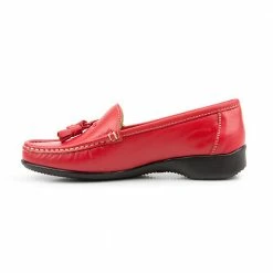Pavers Shoes Wide Fit Leather Loafer With Tassel - CONT25000 / 309 198 38 Pavers Shoes Wide Fit Leather Loafer With Tassel - CONT25000 / 309 198