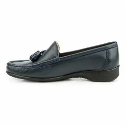 Pavers Shoes Wide Fit Leather Loafer With Tassel - CONT25000 / 309 198 39 Pavers Shoes Wide Fit Leather Loafer With Tassel - CONT25000 / 309 198