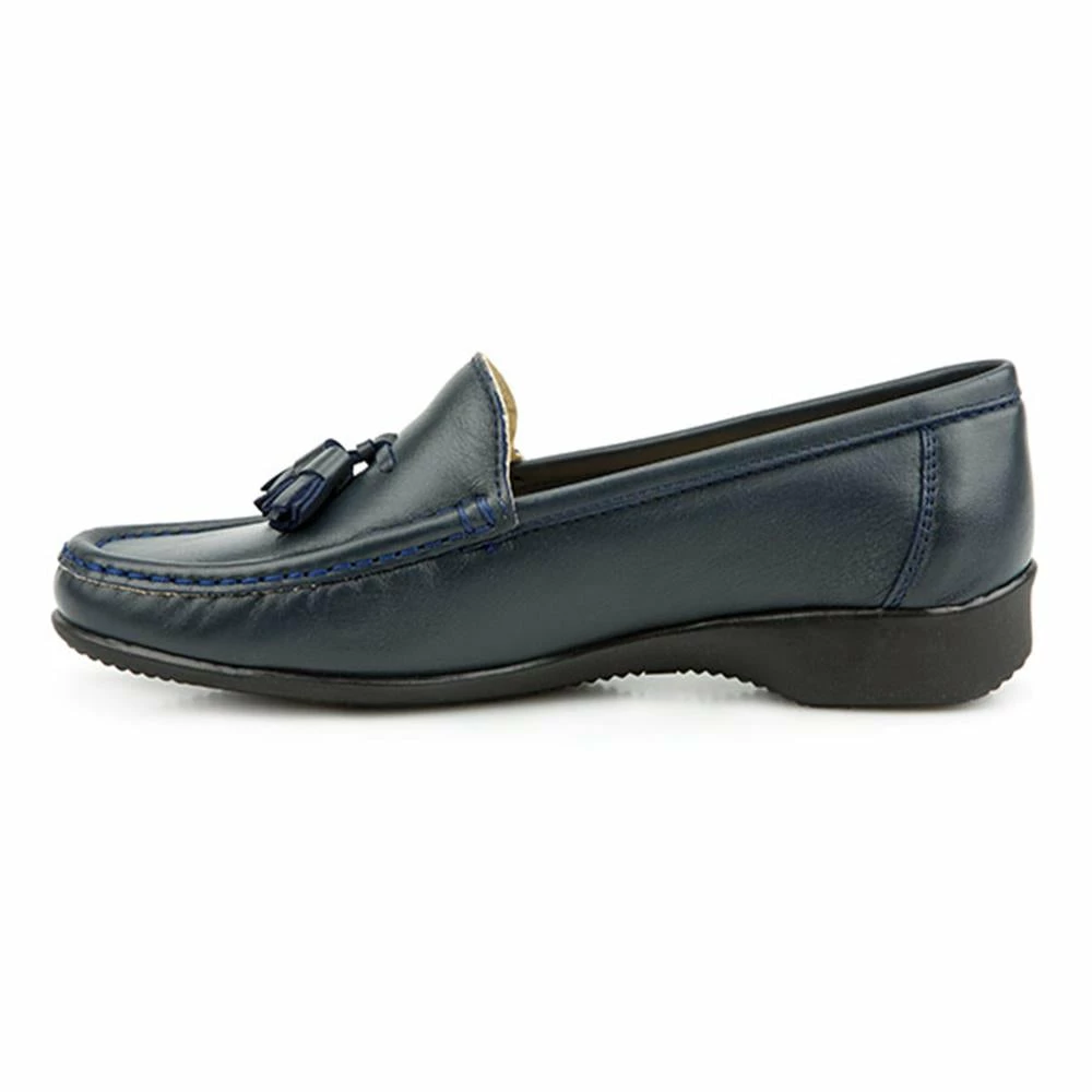 Pavers Shoes Wide Fit Leather Loafer With Tassel - CONT25000 / 309 198 11 Pavers Shoes Wide Fit Leather Loafer With Tassel - CONT25000 / 309 198