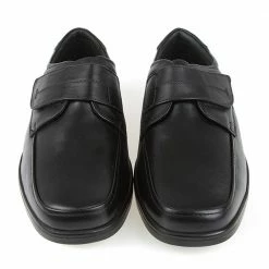 Pavers Wide Fit One-Touch Leather Shoes - KAMP1906 / 301 198