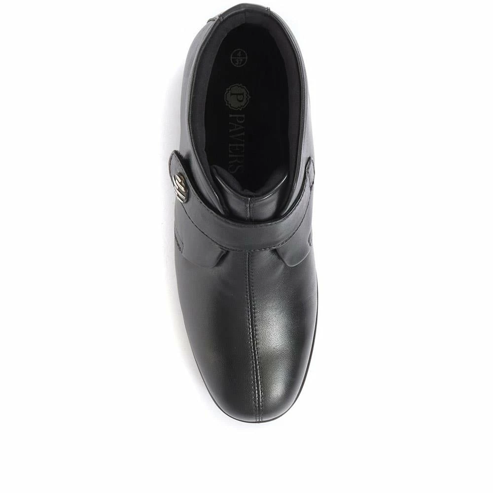 Pavers Wide Fit Leather Ankle Boots - KF28026 / 313 332 7 Pavers Wide Fit Leather Ankle Boots - KF28026 / 313 332