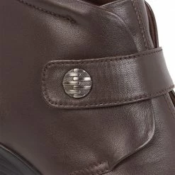 Pavers Wide Fit Leather Ankle Boots - KF28026 / 313 332