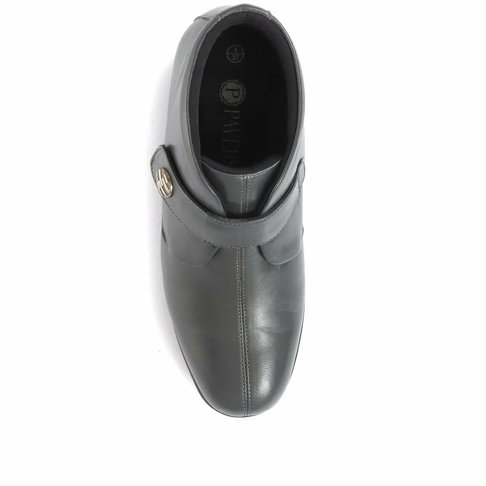 Pavers Wide Fit Leather Ankle Boots - KF28026 / 313 332 13 Pavers Wide Fit Leather Ankle Boots - KF28026 / 313 332