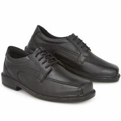 Pavers Wide Fit Leather Lace-Up Shoes - RAJA28001 / 312 617