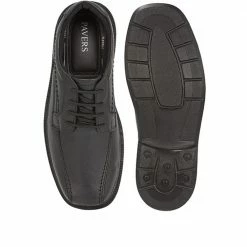 Pavers Wide Fit Leather Lace-Up Shoes - RAJA28001 / 312 617