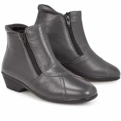 Pavers Wide Fit Leather Ladies Ankle Boot - HSKEMP1811 / 146 311 80 Pavers Wide Fit Leather Ladies Ankle Boot - HSKEMP1811 / 146 311