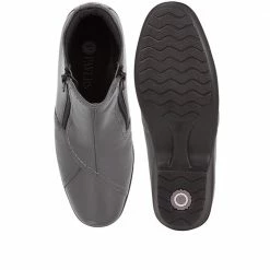 Pavers Wide Fit Leather Ladies Ankle Boot - HSKEMP1811 / 146 311 102 Pavers Wide Fit Leather Ladies Ankle Boot - HSKEMP1811 / 146 311