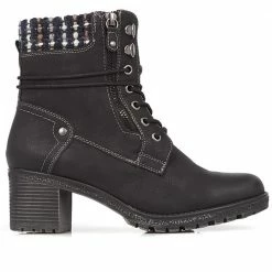 Relife By Pavers Wide Fit Lace-Up Ankle Boots - CENTR28502 / 312 860