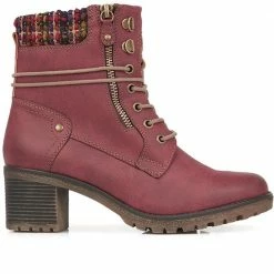 Relife By Pavers Wide Fit Lace-Up Ankle Boots - CENTR28502 / 312 860