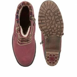 Relife By Pavers Wide Fit Lace-Up Ankle Boots - CENTR28502 / 312 860