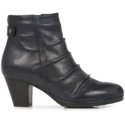 Pavers Leather Heel Ankle Boots - MITO28002 / 312 793 / 312 793