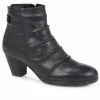 Pavers Leather Heel Ankle Boots - MITO28002 / 312 793 / 312 793