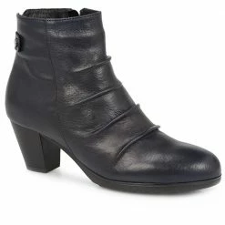 Pavers Leather Heel Ankle Boots - MITO28002 / 312 793 / 312 793