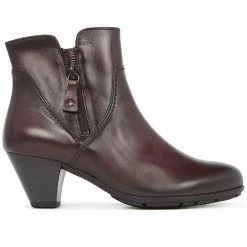 Gabor Leather Zip Ankle Boot - GAB28524 / 313 156