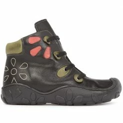 Pavers Casual Floral Applique Ankle Boot - KARY28000 / 312 990