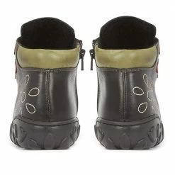 Pavers Casual Floral Applique Ankle Boot - KARY28000 / 312 990