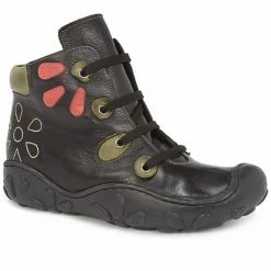 Pavers Casual Floral Applique Ankle Boot - KARY28000 / 312 990