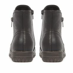 Pavers Wide Fit Zip-Up Ankle Boots - WBINS28053 / 313 539