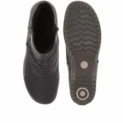 Pavers Wide Fit Zip-Up Ankle Boots - WBINS28053 / 313 539