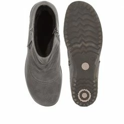 Pavers Wide Fit Zip-Up Ankle Boots - WBINS28053 / 313 539