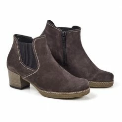 Gabor Wide Fit Ladies Brown Lilia Chelsea Boot - GAB28546 / 313 169 / 313 169
