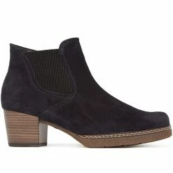 Gabor Wide Fit Ladies Brown Lilia Chelsea Boot - GAB28546 / 313 169 / 313 169